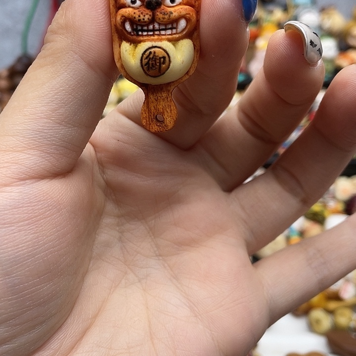 非金属根付娃娃1个