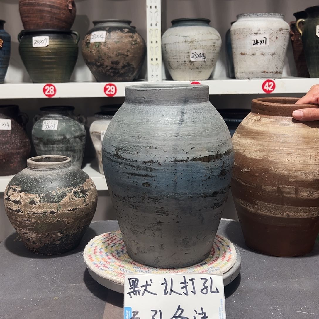 红陶48号蓝色无孔备注