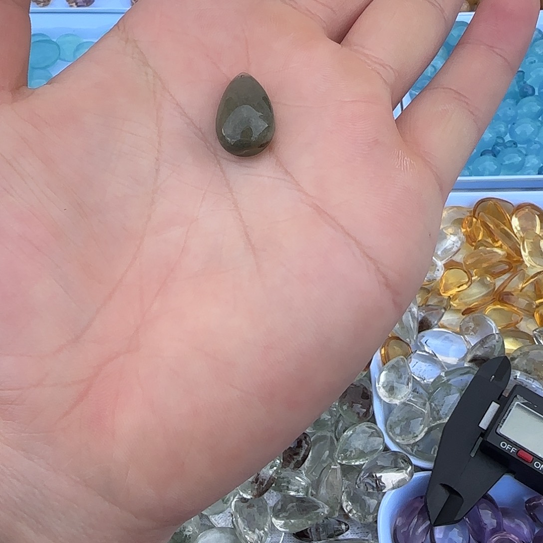 水晶手链未镶嵌绿幽灵吊坠