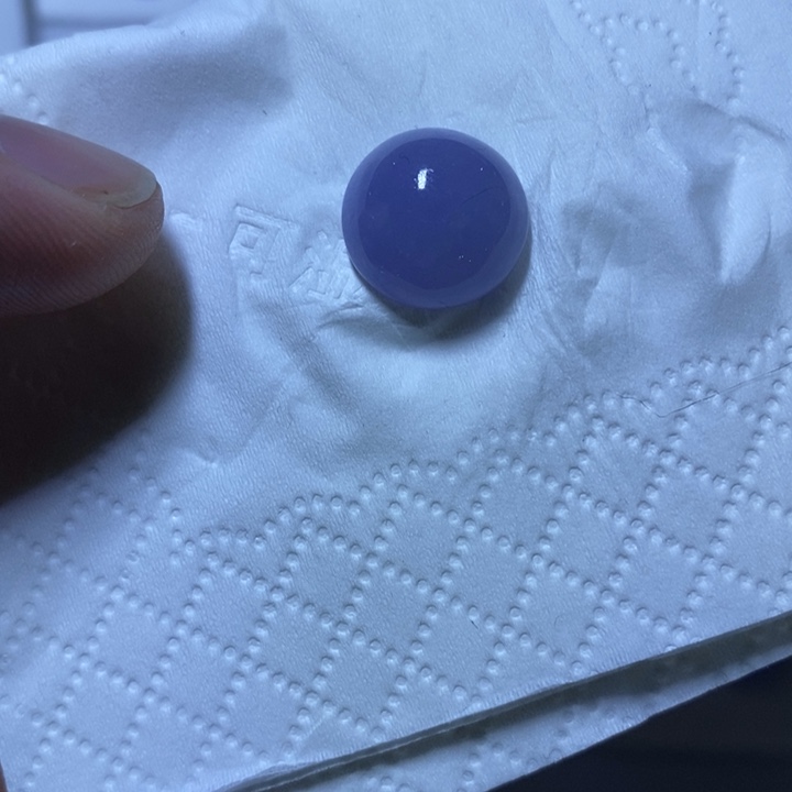 定制翡翠未镶嵌天然翡翠a货紫蛋