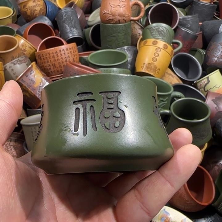 茶杯紫砂全手工制作工艺
