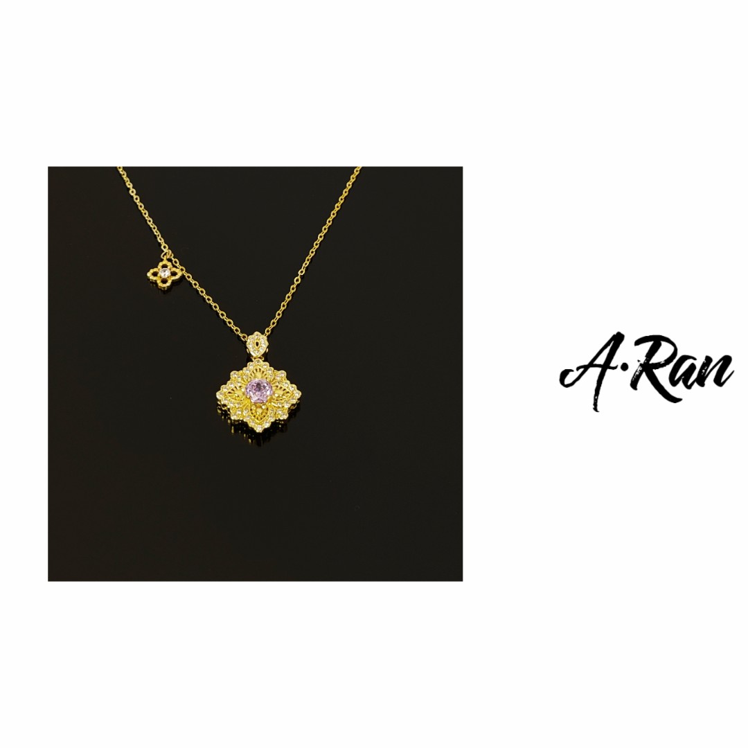 铜合金项链 时尚轻奢感项链A187