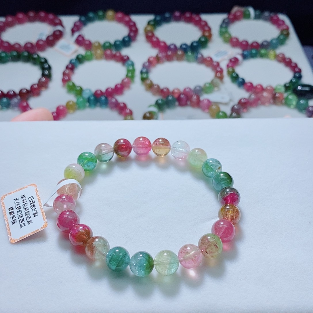 手链未镶嵌碧玺8.7mm左右