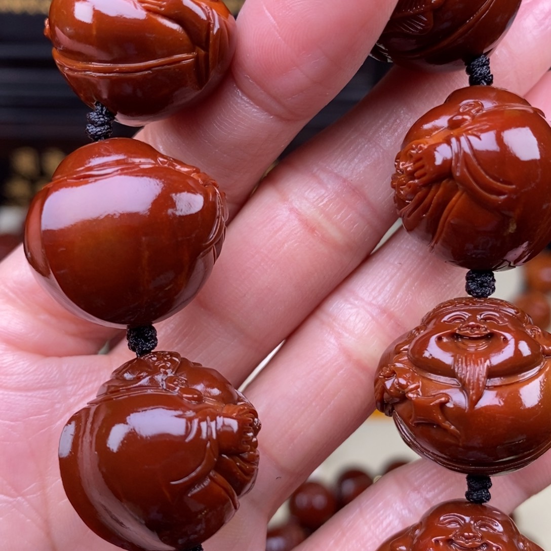 山***～吊坠橄榄核财迷财迷