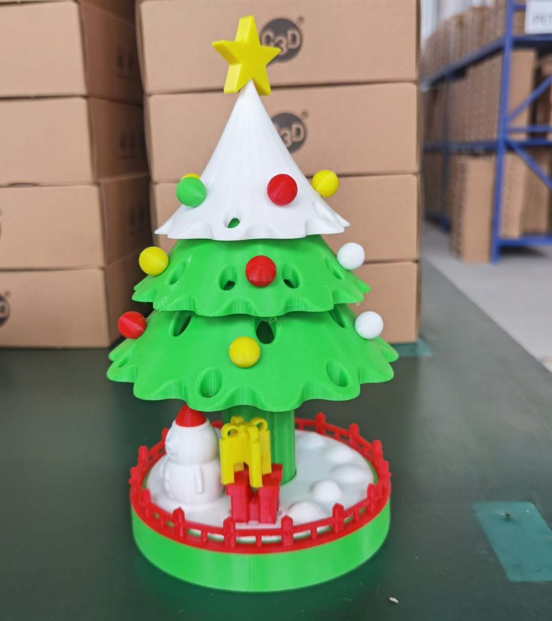 【C3D】PETG基础绿1kg 韧性好易成型高透明3D打印耗材 适用拓竹创想