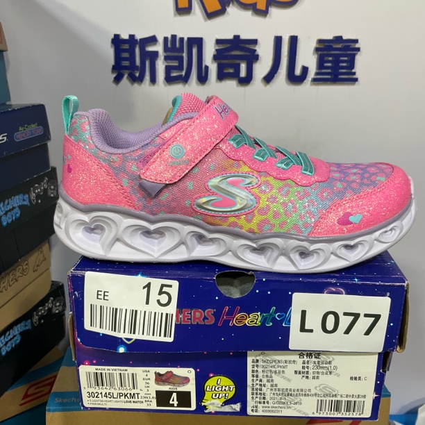 SKECHERS/斯凯奇L077 灯鞋 36码