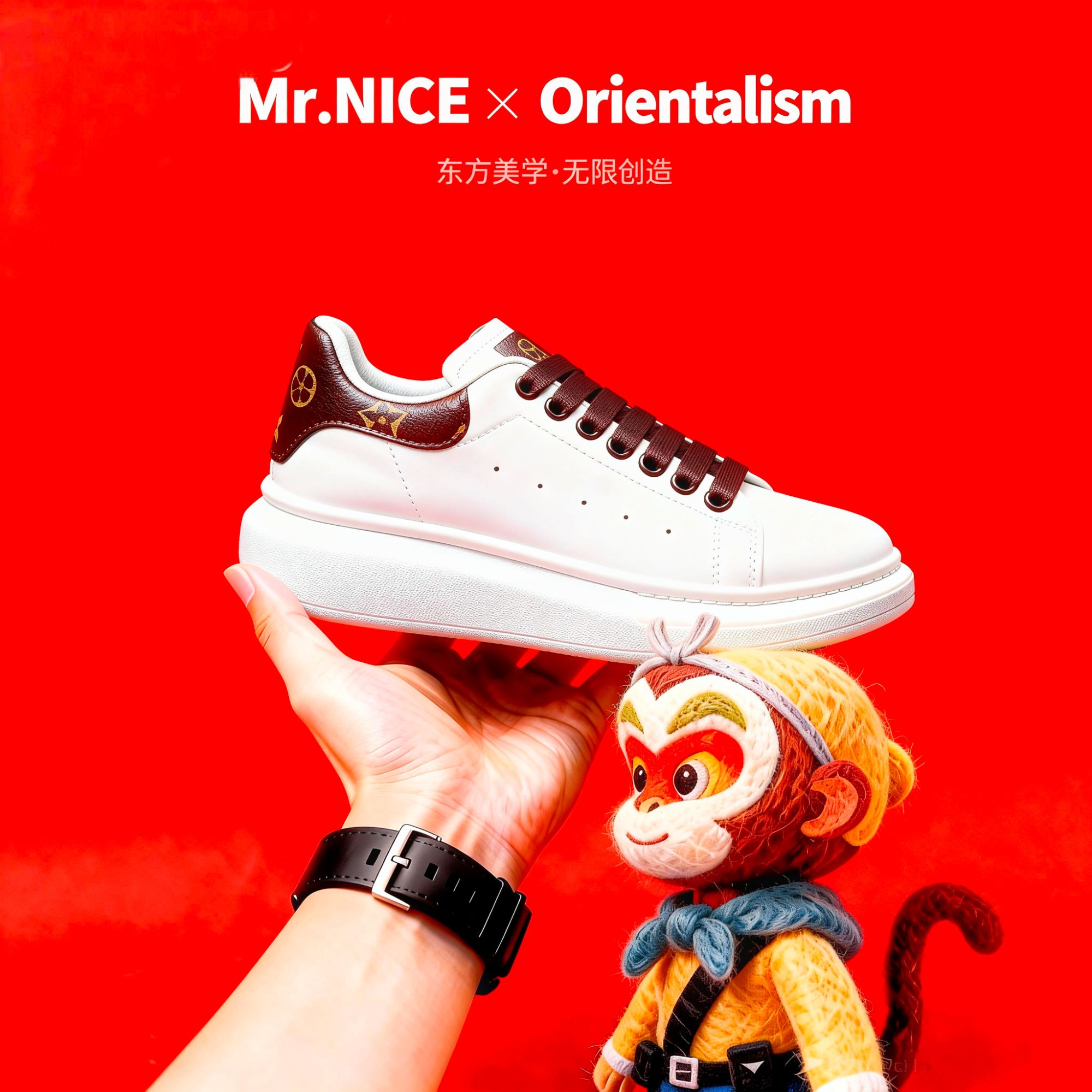 国际认证 MR.NICE联合开发  抖音专场！微博！惊喜之夜!男女鞋