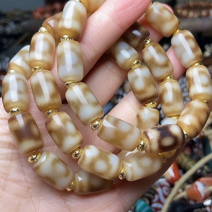 玛瑙/玉髓未镶嵌手链发一条