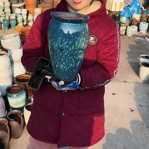 口17高29瑕疵盆子 