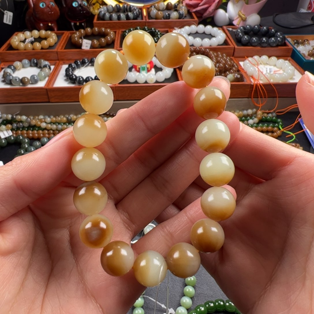 和田玉手链未镶嵌