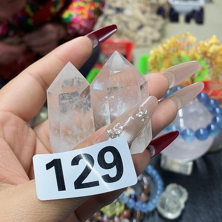 水晶未镶嵌珠宝半成品