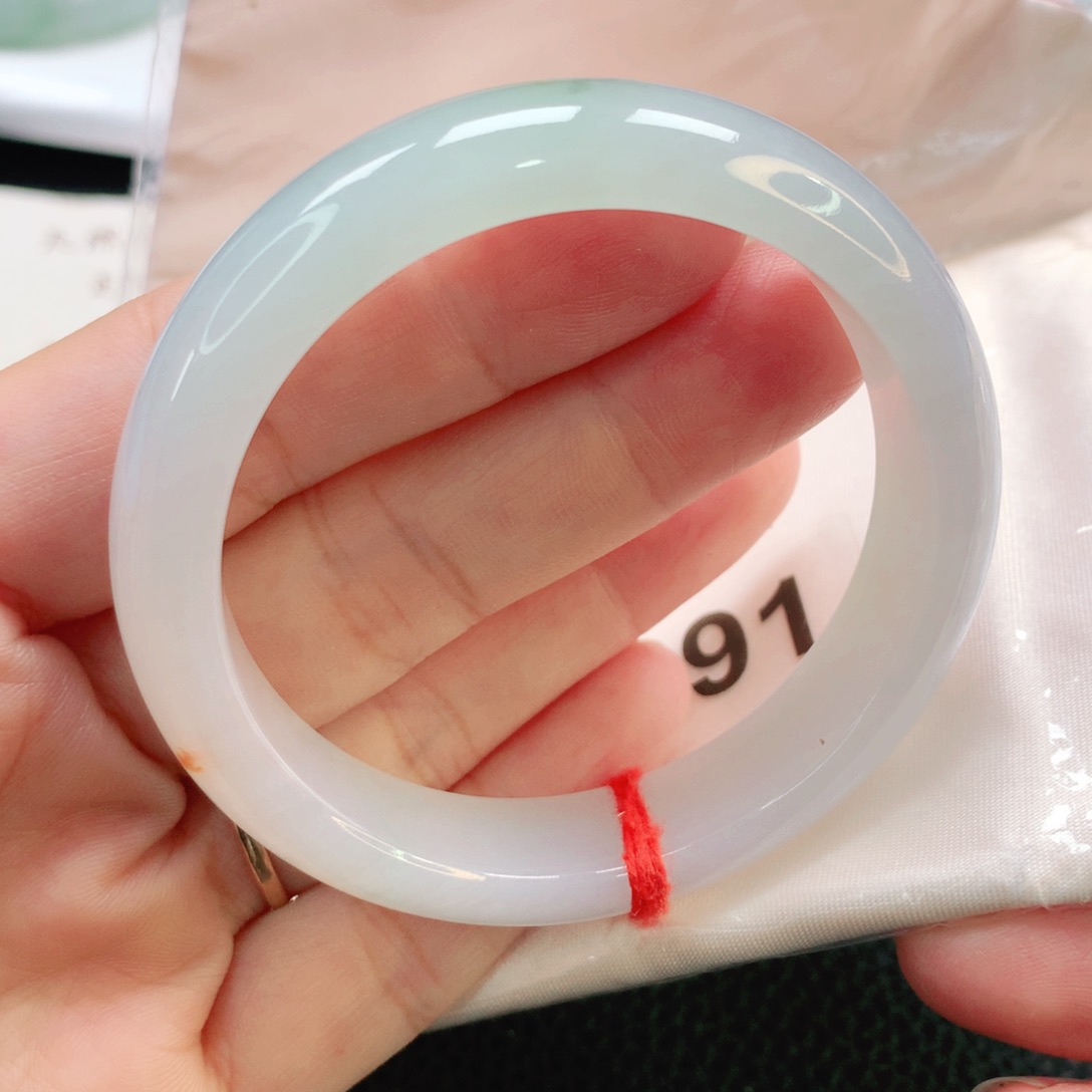 未镶嵌手镯翡翠52.5正