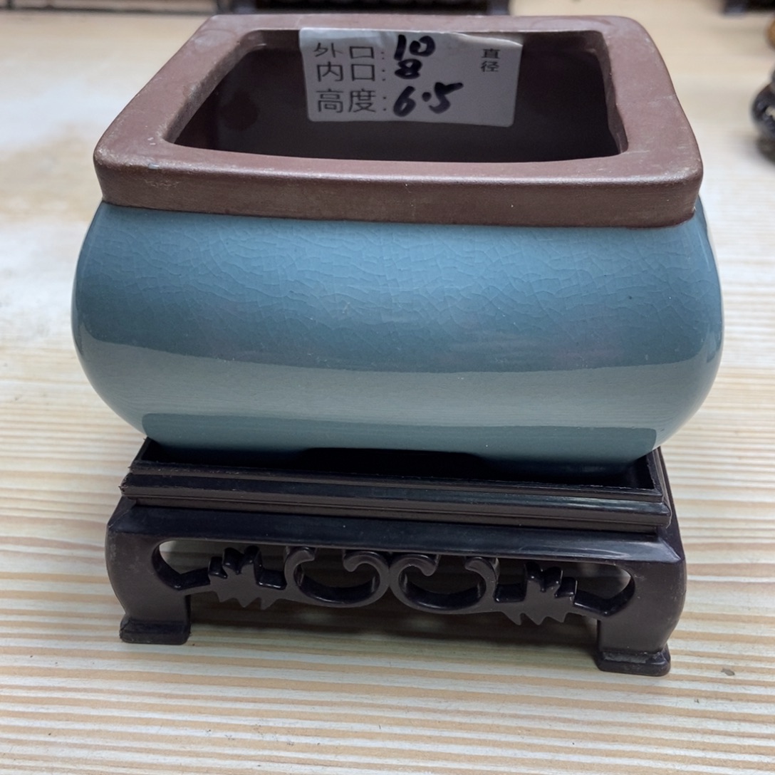 瓷片陶瓷花盆陶瓷艺术