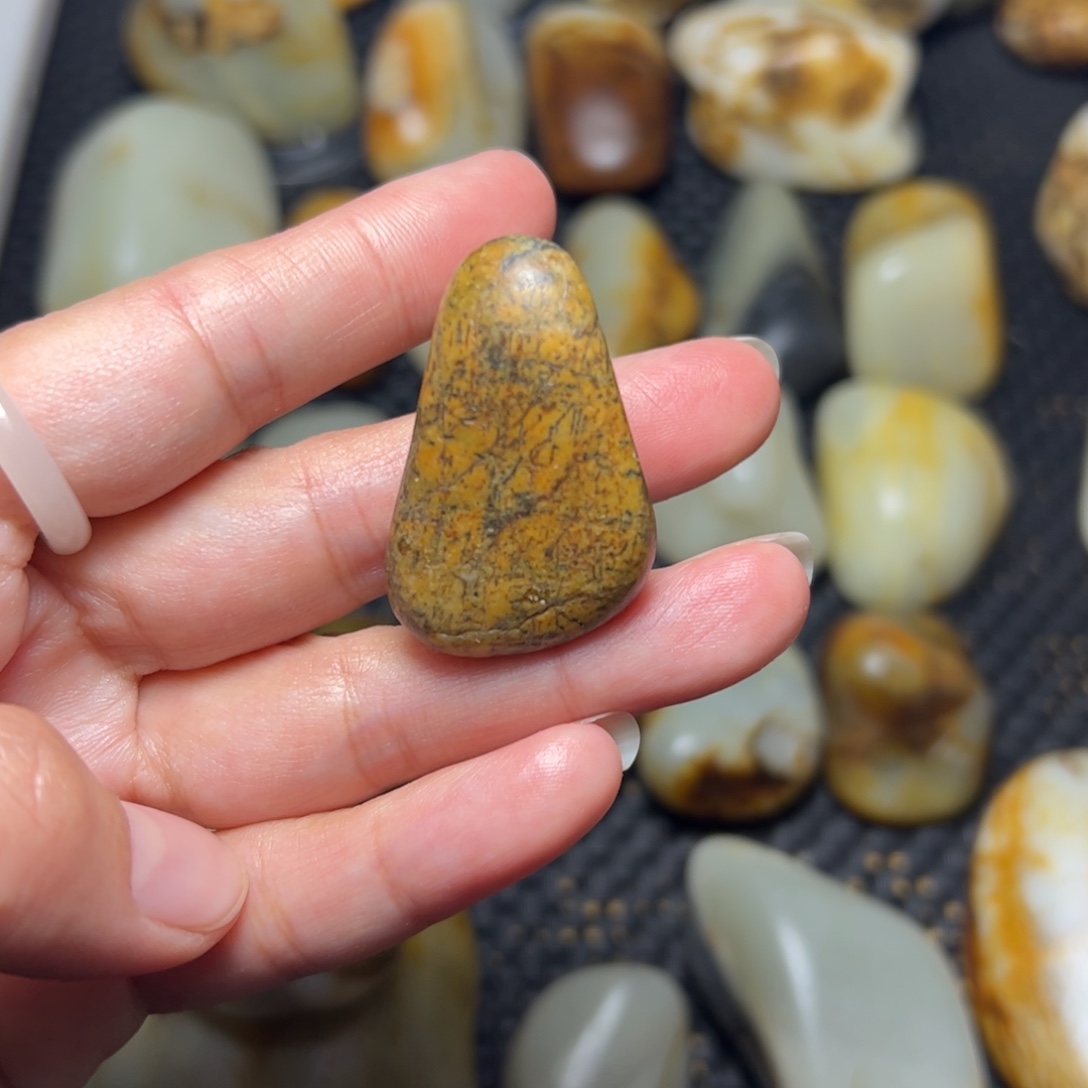 和田玉未镶嵌挂件19