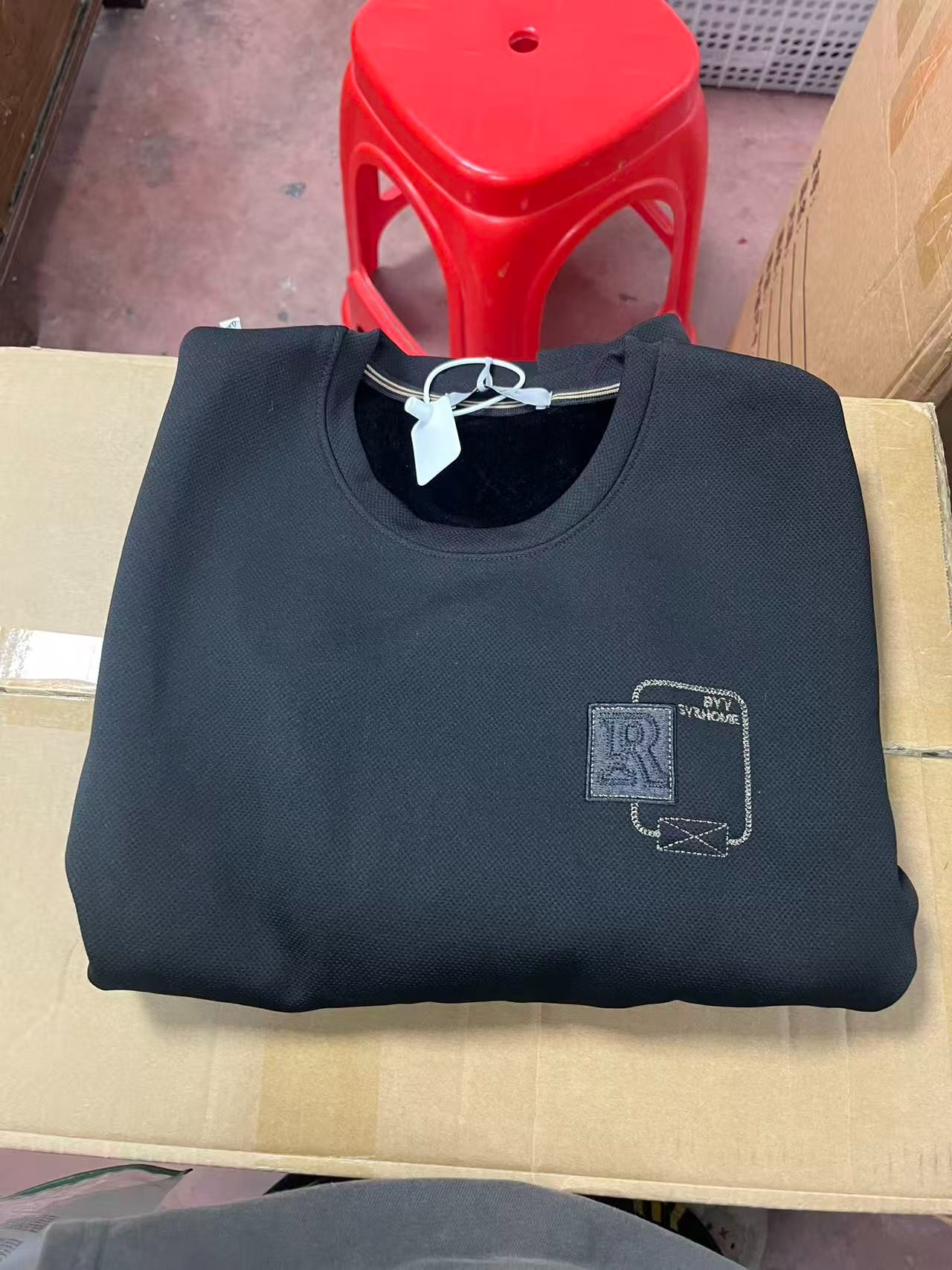 男士时尚休闲圆领长袖卫衣A01