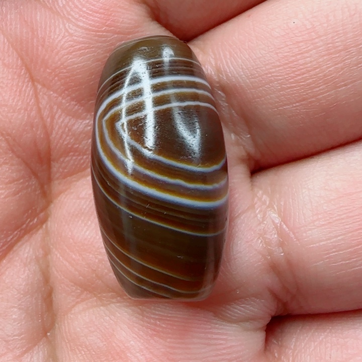 风***雯玛瑙/玉髓颈饰未镶嵌