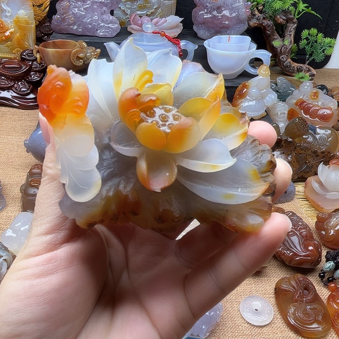 玛瑙/玉髓珠宝奇石未镶嵌用****7