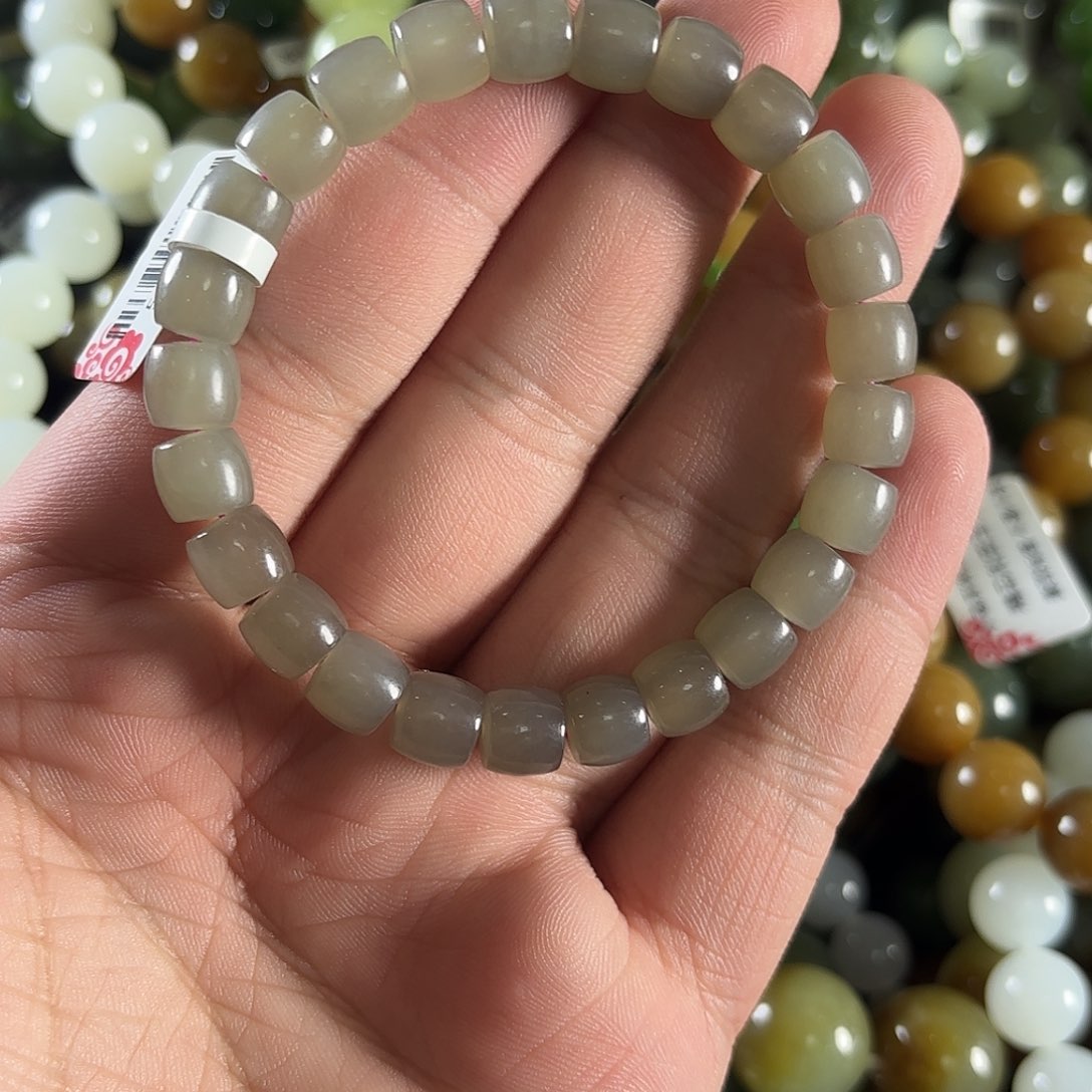 和田玉手链未镶嵌W397