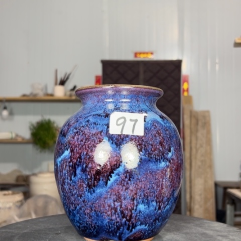 摆件美****P犊泉钧窑作品