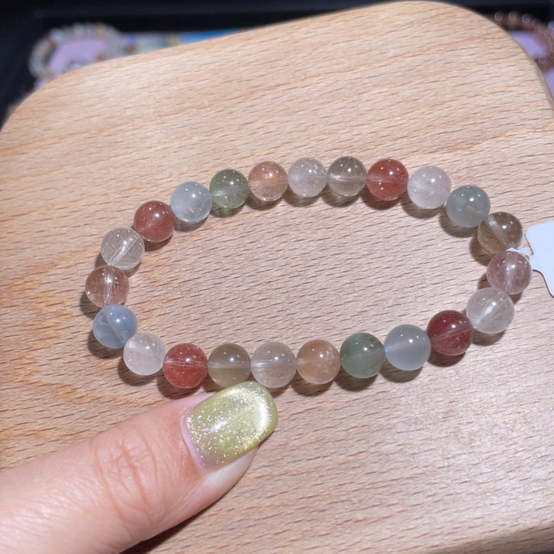 水晶手链未镶嵌92 号多样性发货一N 8+