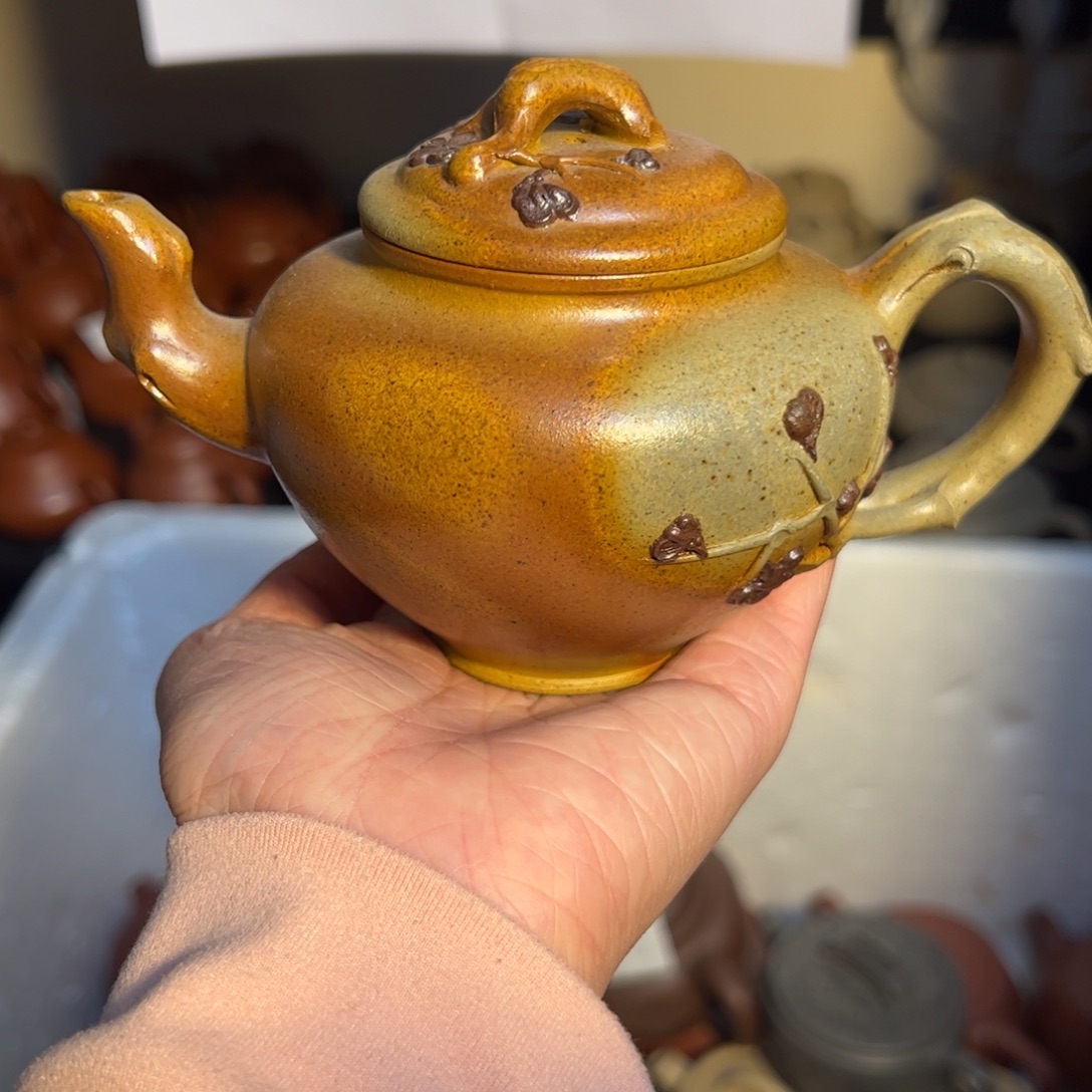 紫砂茶壶宜兴紫砂壶柴烧