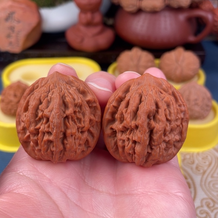 吊坠文玩核桃吹****风虎头37