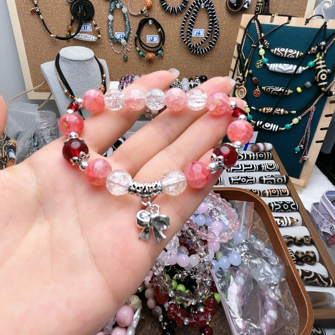 玛瑙/玉髓颈饰合金