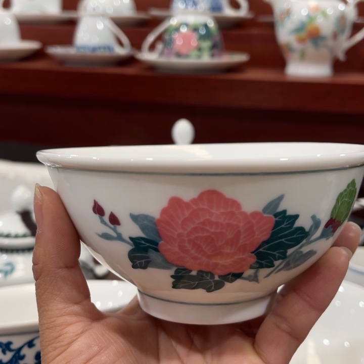 醴陵高温瓷5寸米饭碗