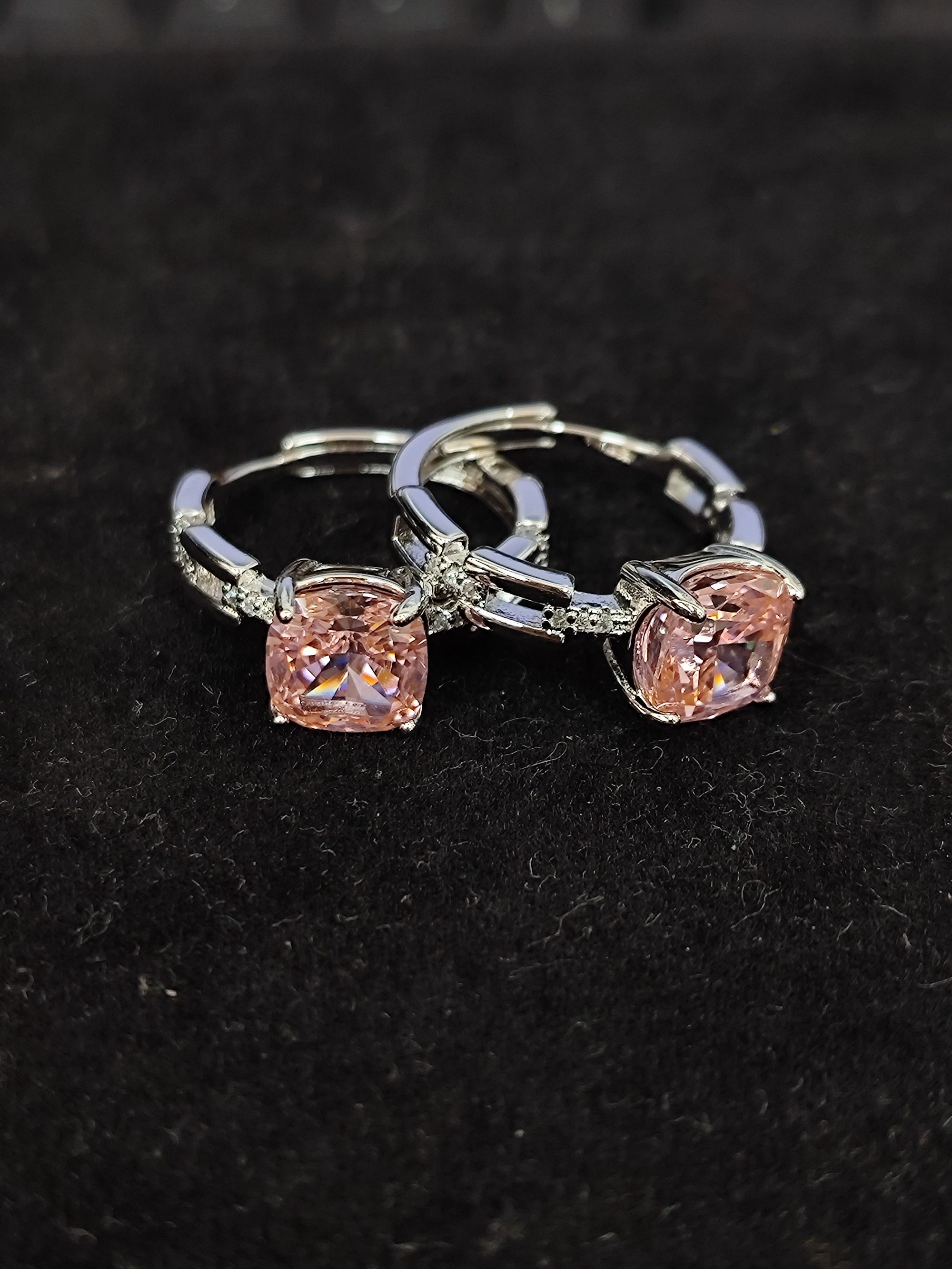 培育蓝宝石粉蓝宝戒指（多样性一件发货）