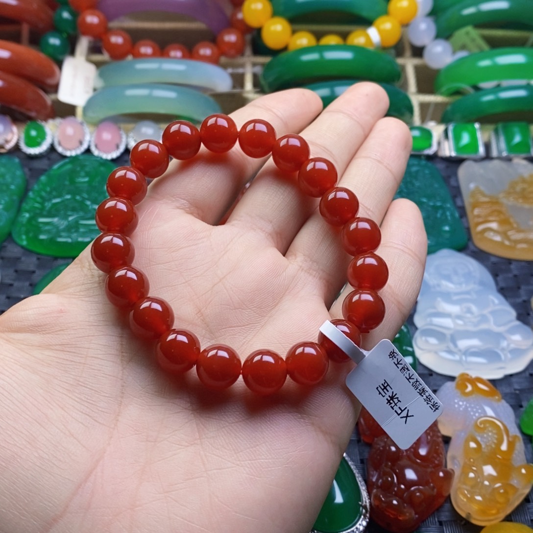 风***田玛瑙/玉髓未镶嵌手串