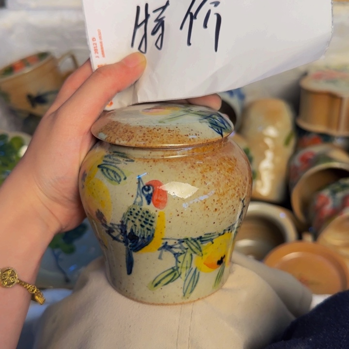 瓷片景德镇陶瓷手工手绘