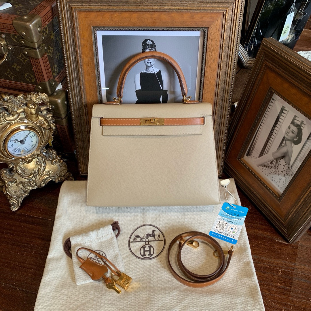 99新 Hermes/爱马仕 Hermes爱马仕 Kelly25包/sp25019