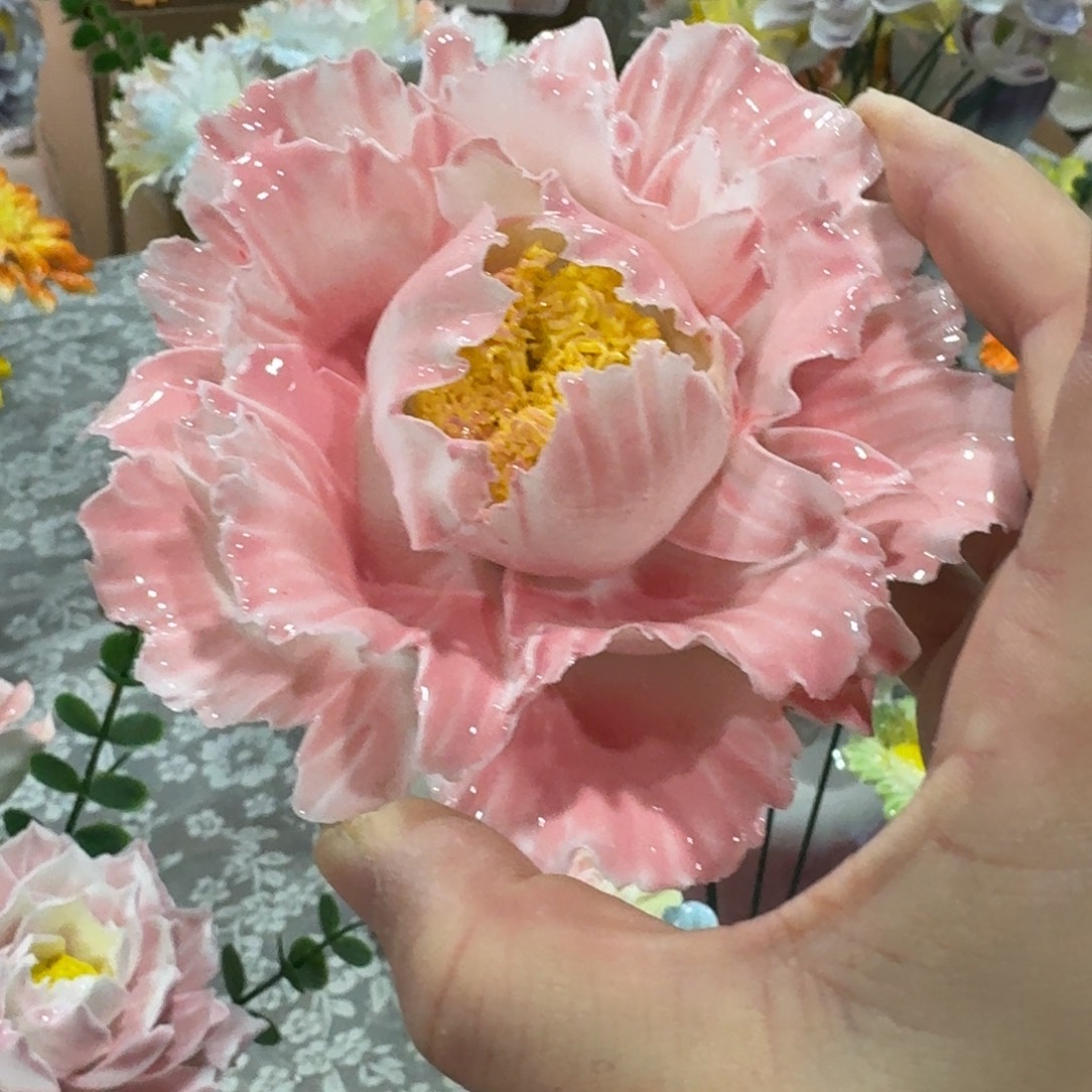 陶瓷花拍满20元发货，退款拉黑