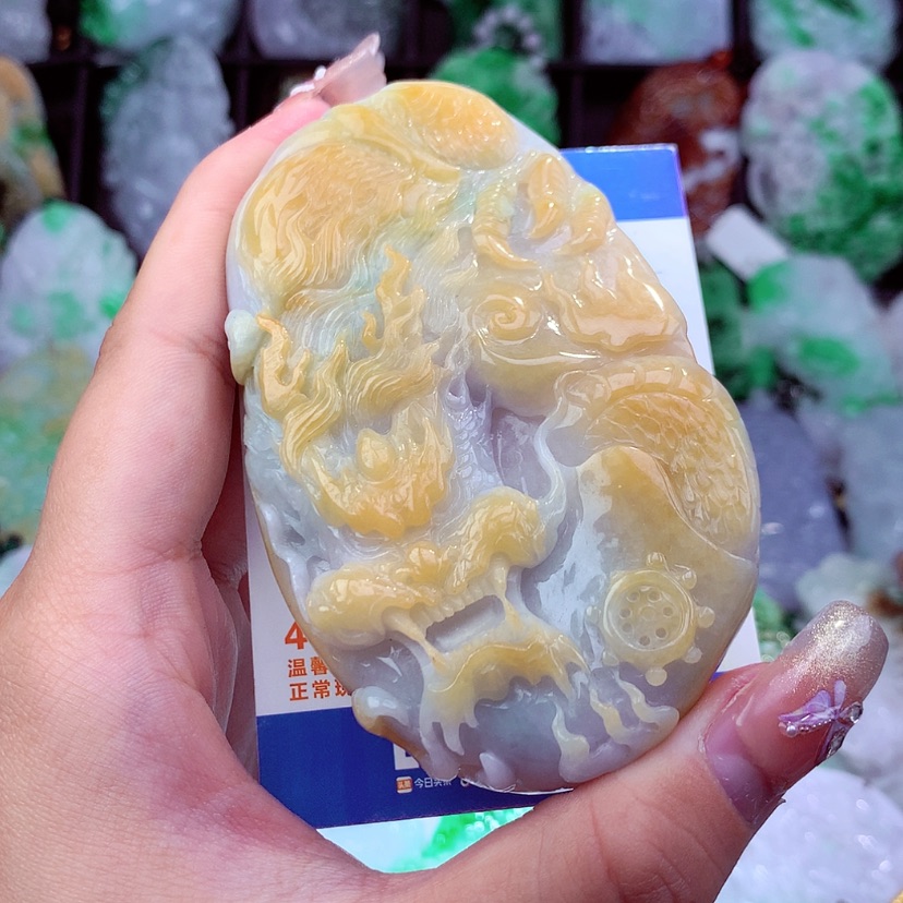 【闪购商品】翡翠颈饰未镶嵌挂件