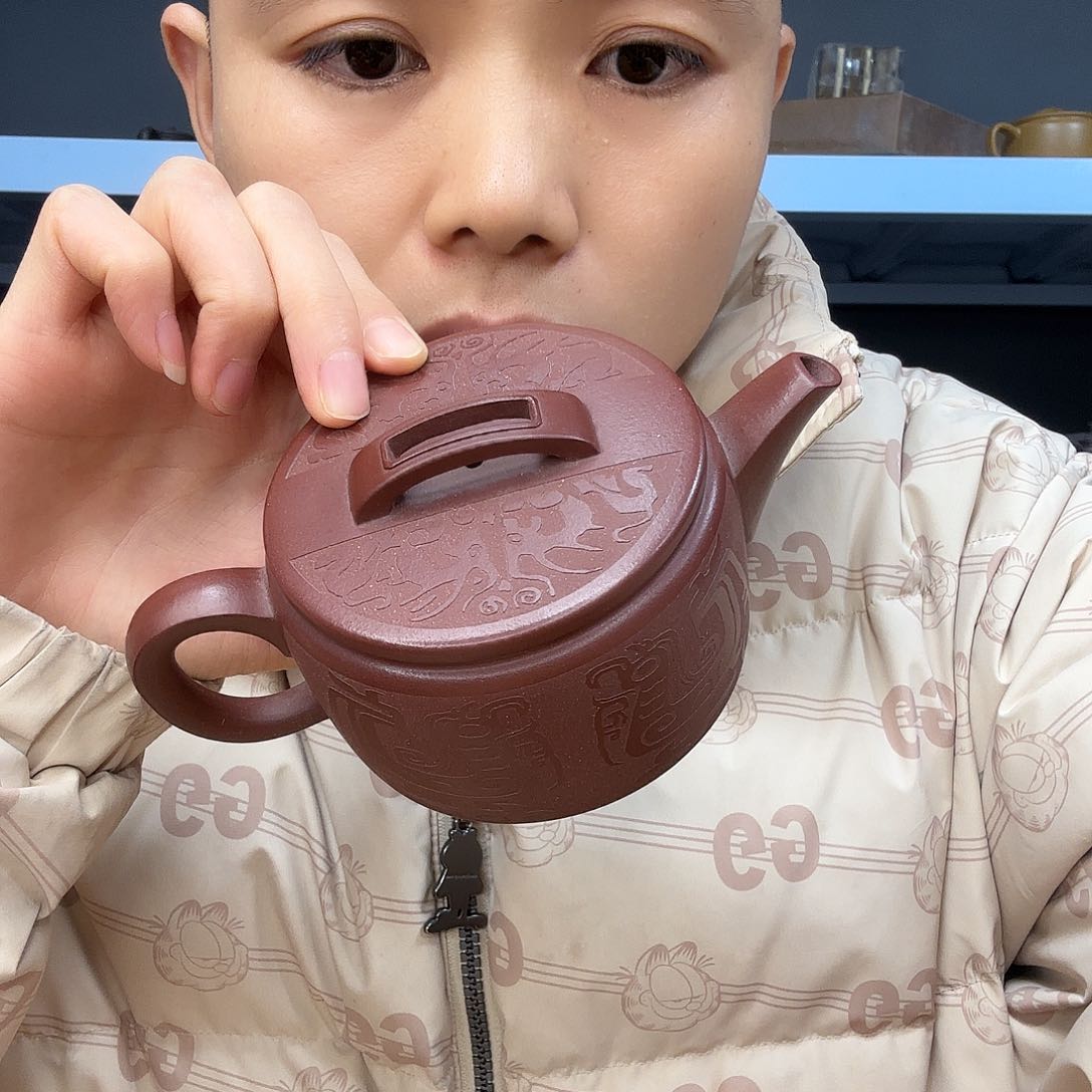 紫砂茶壶民间手艺人全手工制作
