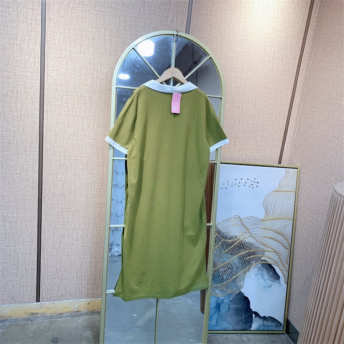 GG087橄榄绿孕妇衣裙M130L140