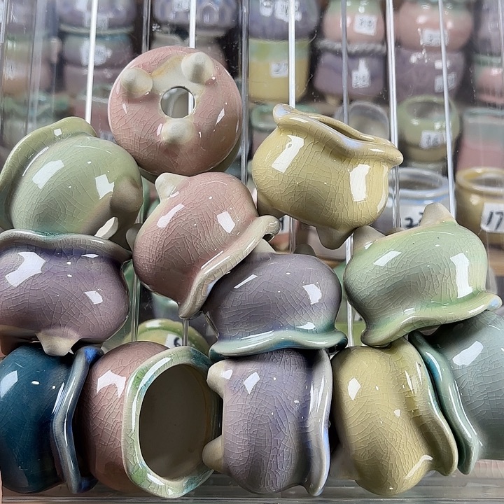 红陶量货/口4.5-5.5高深浅搭配发12