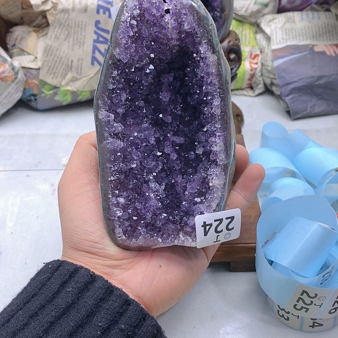 紫晶大型摆件（非配饰）未镶嵌