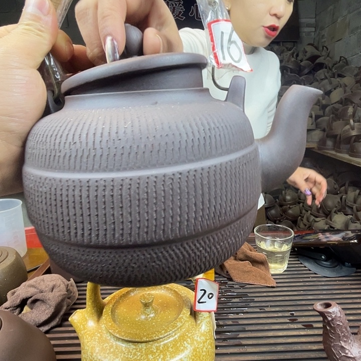 紫砂的味道真的不错哦好喜欢这个造型