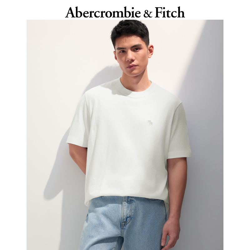 【基础多色T】AF经典小麋鹿图案百搭短袖T恤25夏季男装124-9235
