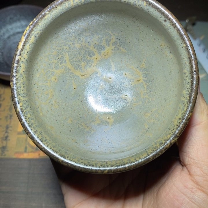 心***禾建盏龙窑柴烧手工