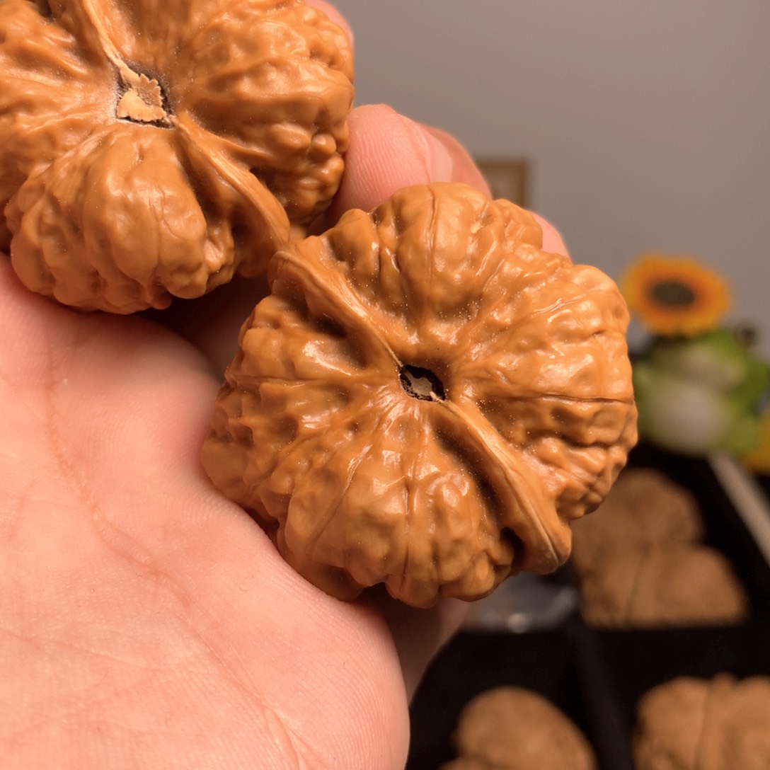 吊坠文玩核桃竹****心