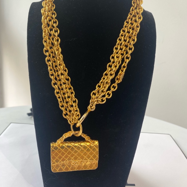 95新 Chanel/香奈儿 Chanel vintage香奈儿中古包包项链