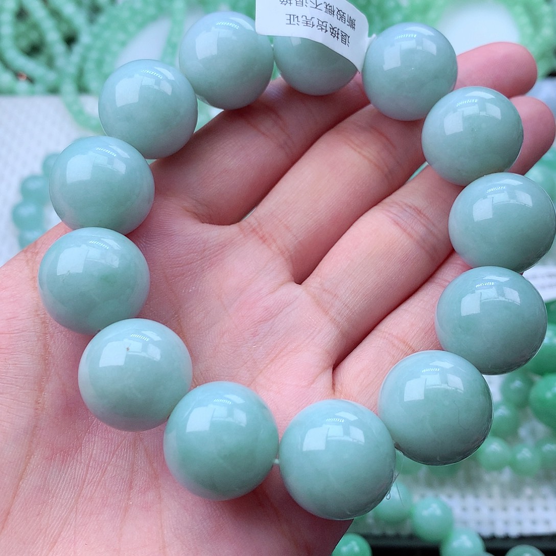 翡翠未镶嵌毛衣链