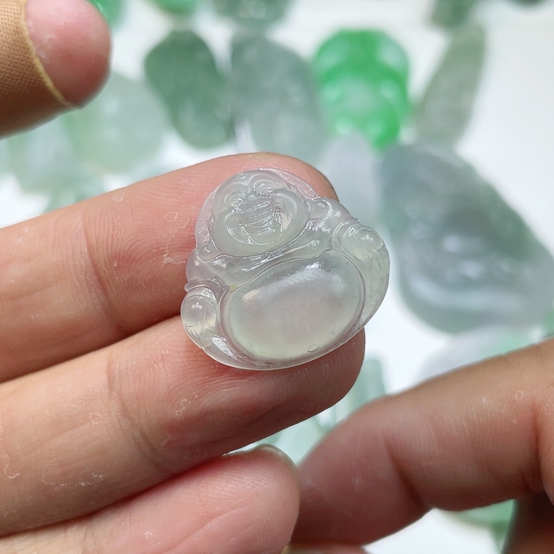 定制翡翠未镶嵌天然翡翠A货