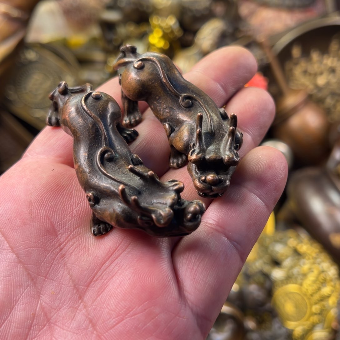 茶壶香炉铜器摆件