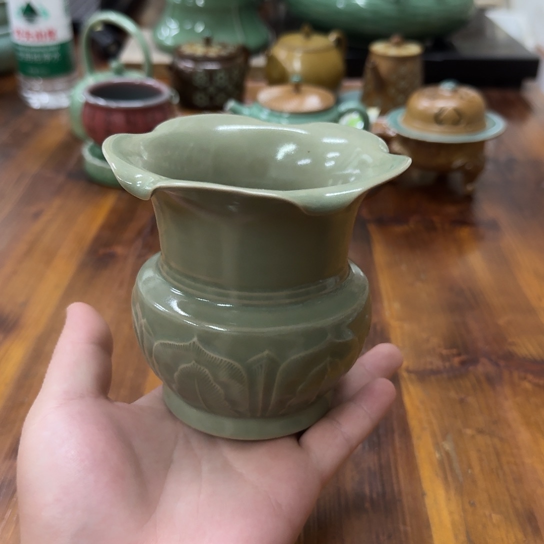 小仲青瓷茶器微瑕7028