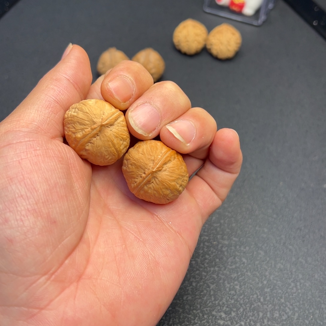 文玩核桃把件南瓜墩