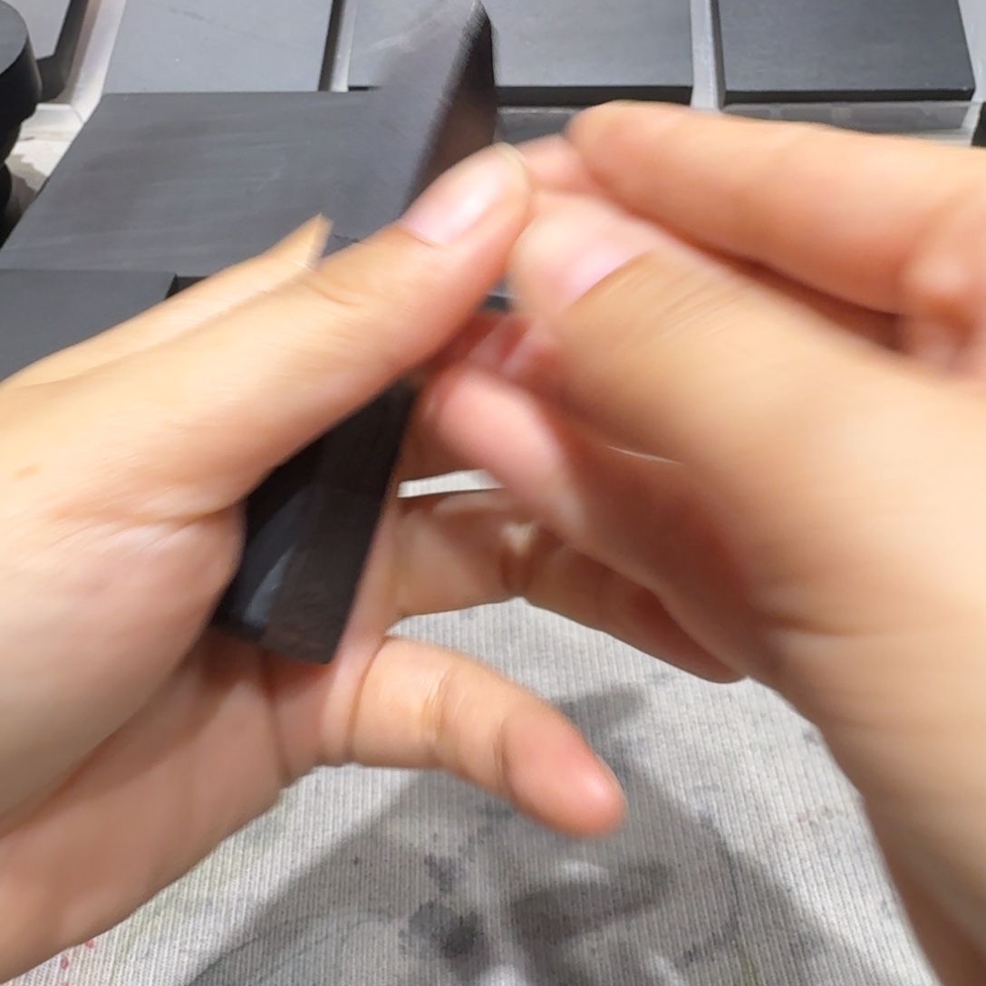 三***三歙砚老坑砚台料一方