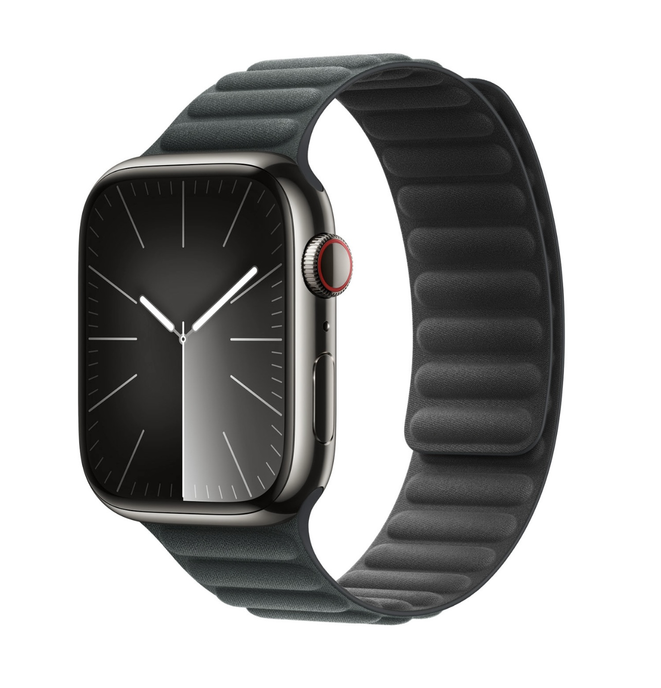未拆封 Apple/苹果 精织斜纹磁力链式表带新款冬青色商务原封正品
